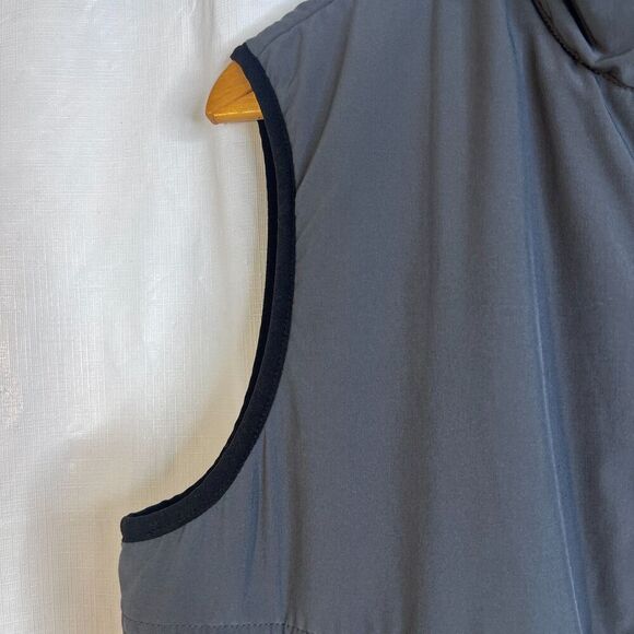 LL Bean PrimaLoft Insulated Mock Neck Full Zip Vest Size MD Outdoor Layer - Picture 4 of 12